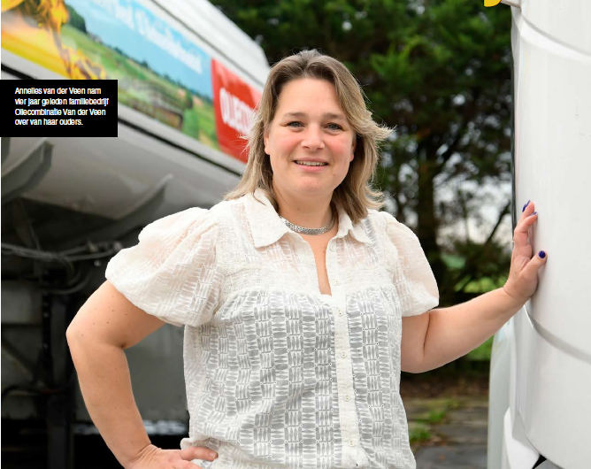 Annelies van der Veen: Van paardenmeisje naar plek op de bok in familiebedrijf