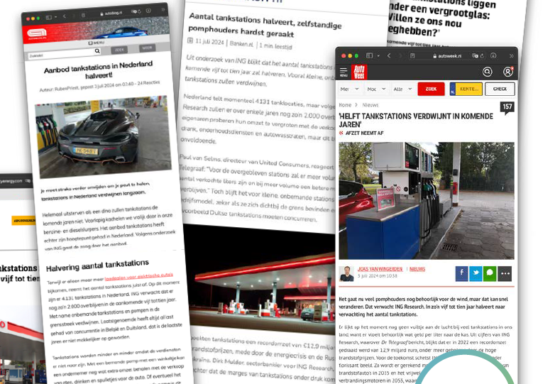 Tankstations verdwijnen niet, maar veranderen