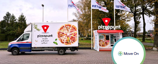 Bijtanken met verse pizza is bij Fieten geen punt